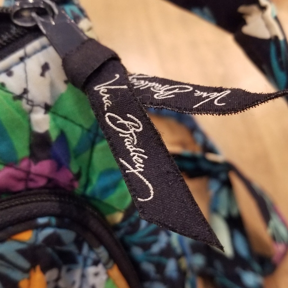 Vera Bradley Crossbody Purse Floral Flower AOP Allover - Picture 6 of 10